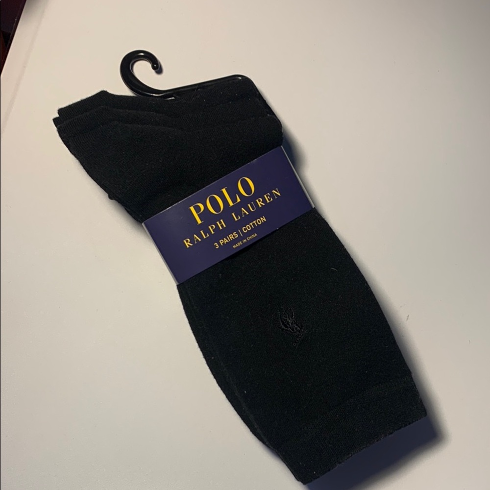 Polo by Ralph Lauren Women’s Black Socks